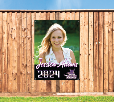 Portrait Banner - Lake Stevens HS Graduation - Personalized