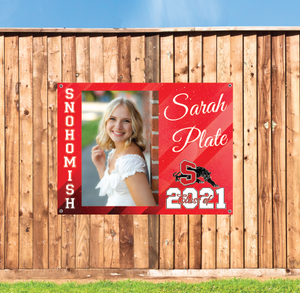 Banner - Snohomish HS Graduation - Personalized