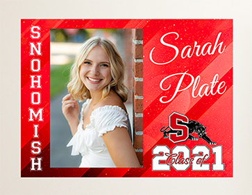 Poster - Snohomish HS Graduation - Personalized