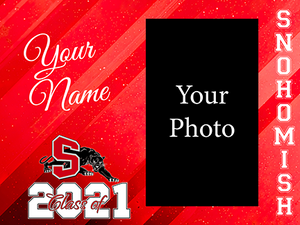 Banner - Snohomish HS Graduation - Personalized