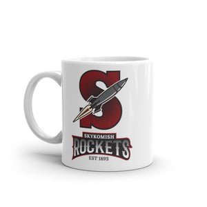 Skykomish Rockets white glossy mug